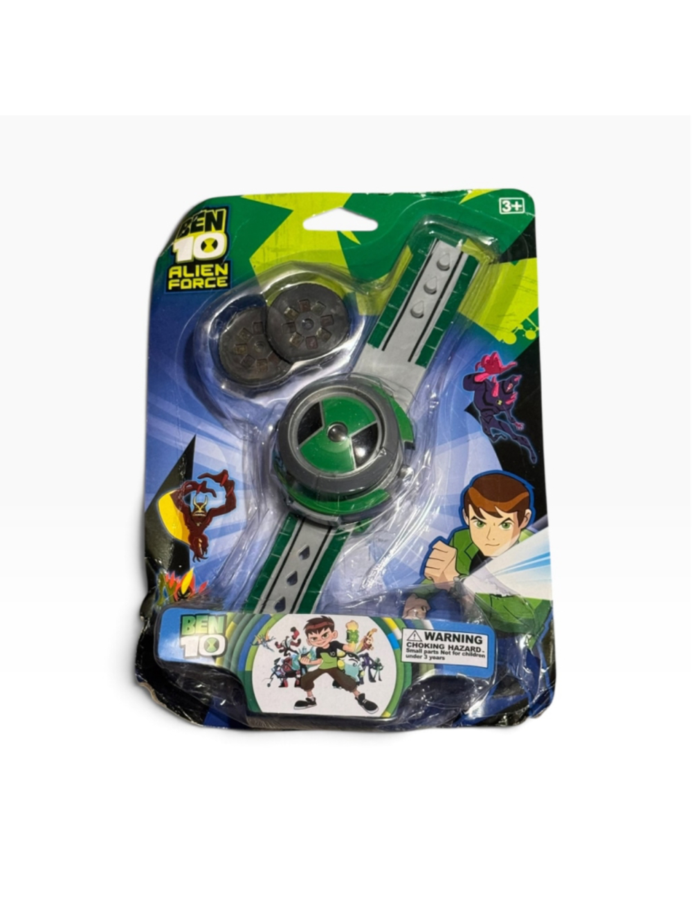 Bandai Ben 10 Alien Force Omnitrix Watch Projector Toy One Size Green Grey